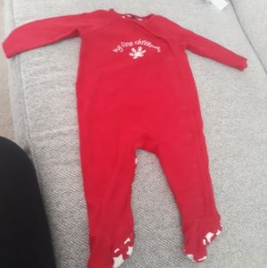 New my first Christmas pajamas